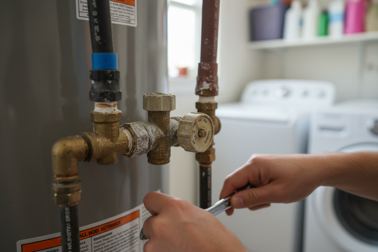 Problem photo – Is your hot water supply inconsistent or simply not reaching the temperature you desire? Discover common causes of lukewarm water and simple adjustments to restore your ideal hot water comfort for showers and chores.
