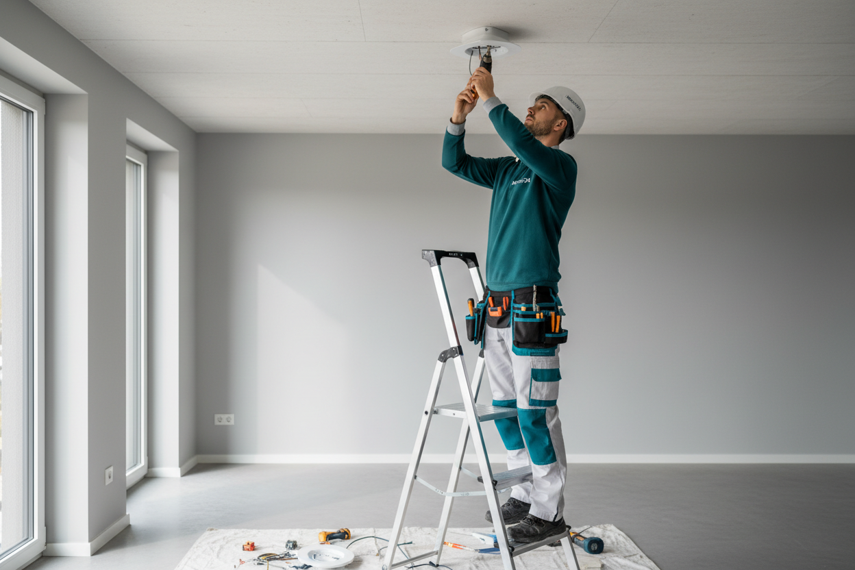 Ceiling Light Installation