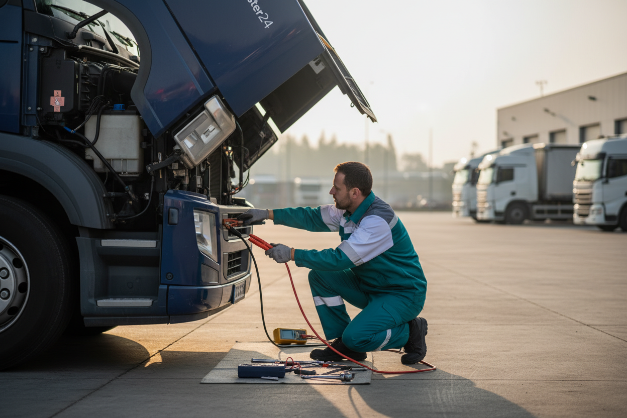 Truck Jump Start & Electrical No-Start Support